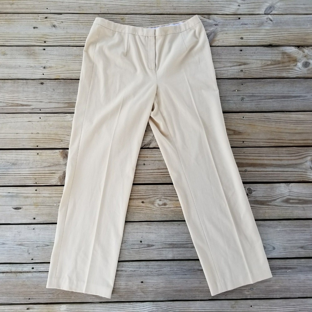 Beige pull on Pant stretch career work